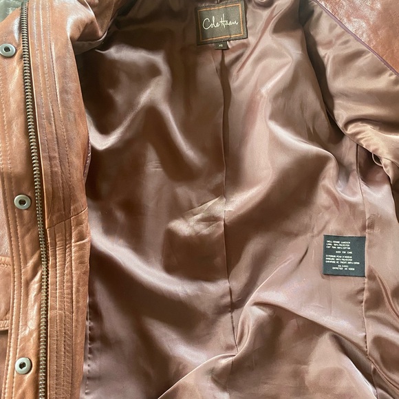 Cole Hana leather jacket - Picture 3 of 5